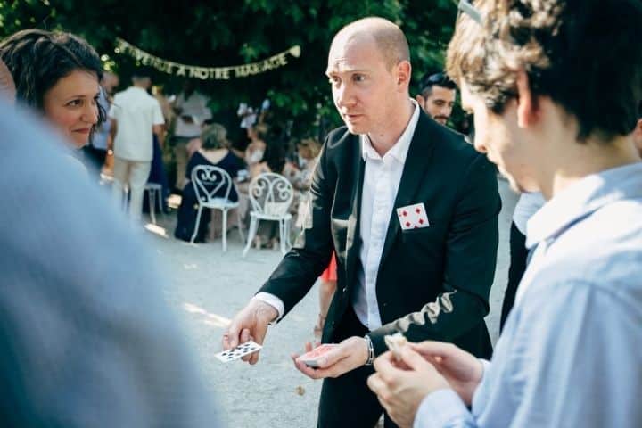 magicien pour mariage en isère